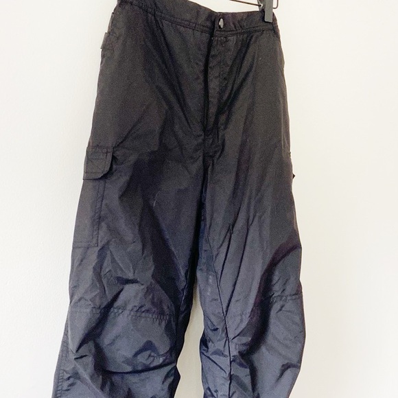 Kids Rawik Snow Pants Ski Insulated Black Pants Sz L - Picture 3 of 9